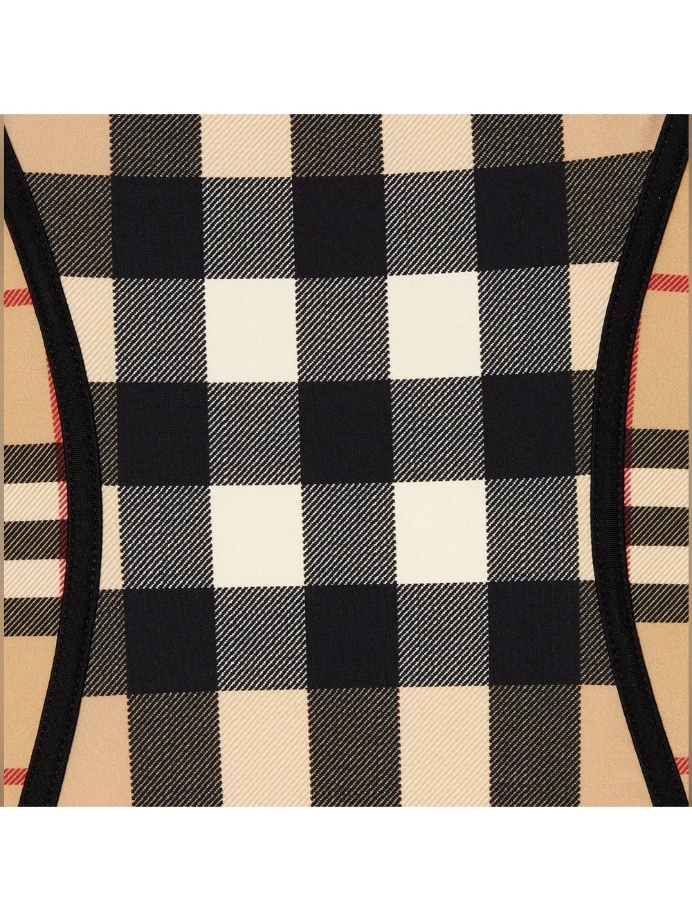 BURBERRY Kids Mini Nigella One Piece Swimsuit, Archive Beige Check, Size 12M NWT